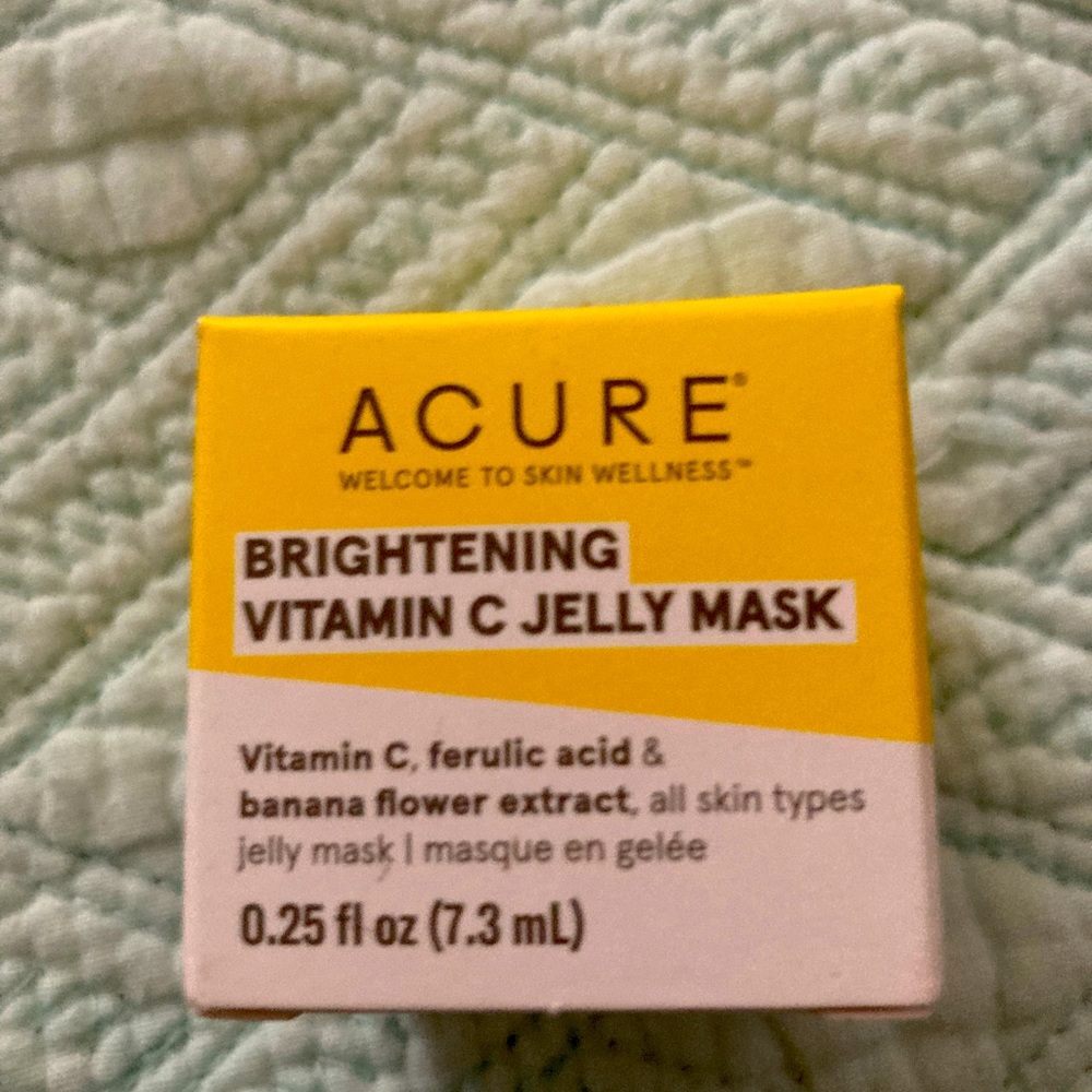 Acure Brightening Vitamin C Jelly Mask - 1 fl oz